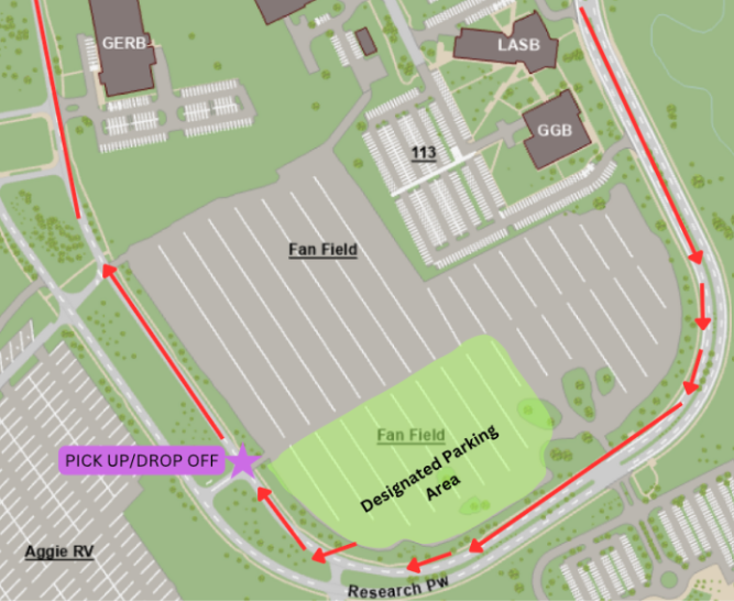 Fan Field Parking S25